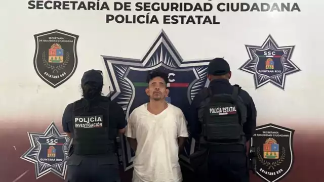 El sujeto fue puesto a disposición de la Fiscalía Especializada en Combate al Delito de Narcomenudeo.