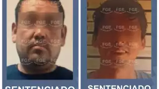 Además de la sentencia, les fue impuesta una multa de 448 mil 100 pesos a cada uno, y un monto de 39 mil pesos por reparación de daño moral