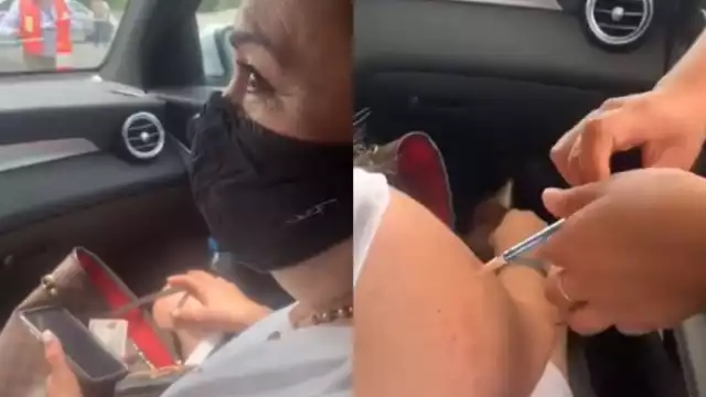 La mujer se molestó tras descubrir que todo era parte de un engaño para vacunarla