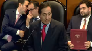 Rogelio Ramírez de la O cumplió este día ante el Congreso