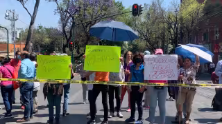 Vecinos de Coyoacán exigen agua para sus colonias