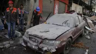 También se atacó una casa de 40 miembros de la familia Al-Astal