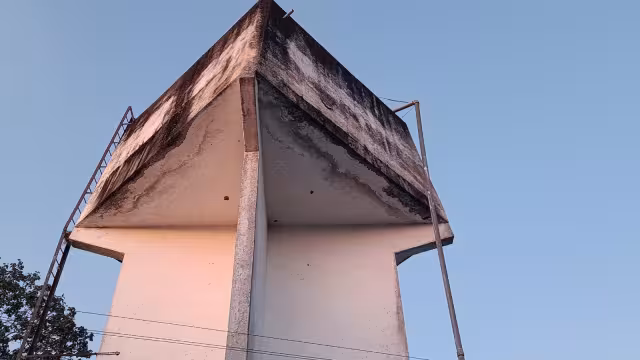 La infraestructura nunca fue pintada ni tuvo la atención necesaria