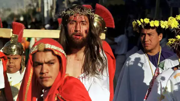 Representación de La Pasión de Cristo en Iztapalapa, CDMX