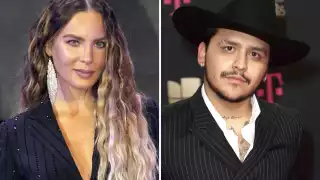 Belinda y Christian Nodal celebran "Halloween con terroríficos disfraces de Frankenstein
