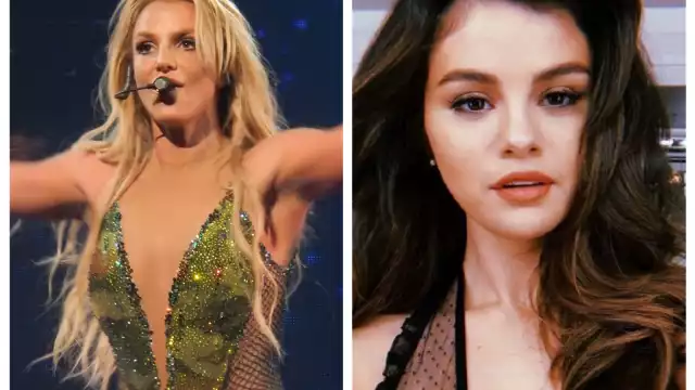 En dicho video se observa a Selena Gomez siendo apenas una pequeña, mientras canta el éxito de Spears “Don’t Go Knockin’ On My Door”