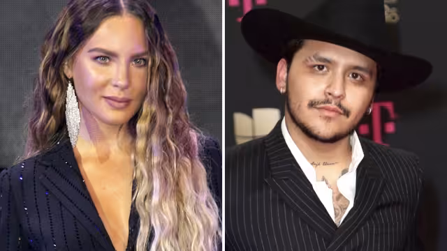 Belinda y Christian Nodal celebran "Halloween con terroríficos disfraces de Frankenstein