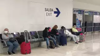 Hasta ahora el vuelo 824 es uno de los más cancelados por la empresa aérea en lo que va del mes