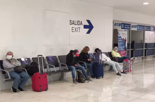 Hasta ahora el vuelo 824 es uno de los más cancelados por la empresa aérea en lo que va del mes