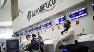 Areoméxico registro atrasos y cancelaciones en el aeropuerto de Cancún el pasado fin de semana