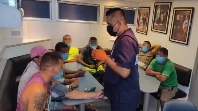 Los migrantes ilegales en Isla Mujeres fueron rescatados de alta mar, ya que en algunos casos sus embarcaciones quedaron a la deriva