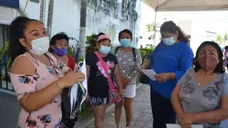 Las inconformes se presentaron a la Comuna ayer por la mañana, pero fue en vano