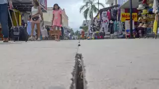 Calles agrietadas de Cozumel dejan entrar contaminantes al agua potable