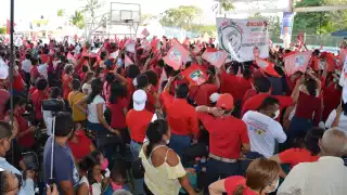 A pesar de la contingencia, candidatos de Va por Campeche hacen eventos masivos sin los protocolos básicos de higiene