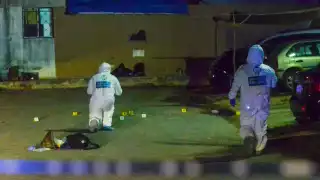 Balean fachada de un domicilio en el fraccionamiento Prado Norte en Cancún