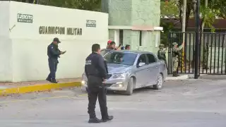 La zona fue asegurada por policías tras el ataque