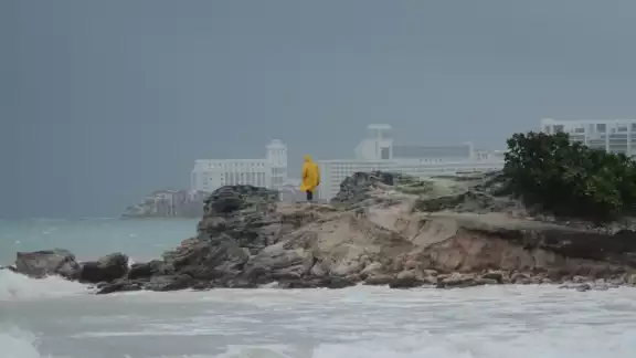 La Zona Hotelera de Cancún es donde se concentran la mayoría de las playas del destino turístico, que registrará lluvias fuertes La Zona Hotelera de Cancún es donde se concentran la mayoría de las playas del destino turístico, que registrará lluvias fuertes