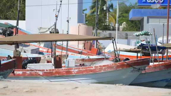 Las embarcaciones fueron resguardadas en los puertos de abrigo de Progreso