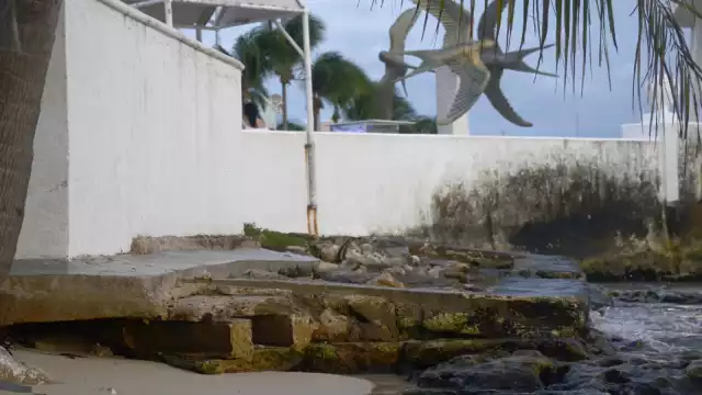 Cozumel se ha visto afectado por el crecimiento acelerado en el número de habitantes y habitaciones de hotel, debido a la actividad turística