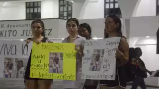 Allegados de la joven organizaron una manifestación