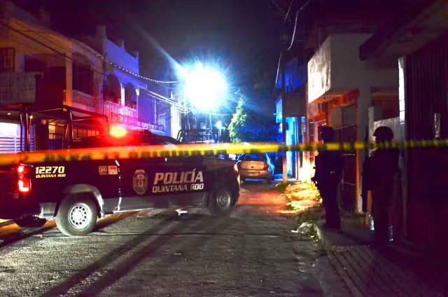 Varias unidades llegaron para hacer el arresto