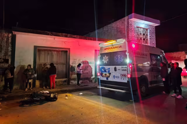 Los hechos se presentaron poco después de las 20:30 horas de ayer