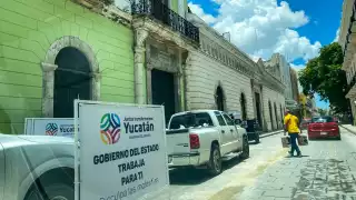 Una brigada de “chalecos azules” repartió folletos en los que informa de los beneficios