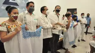 El coro infantil busca mantener viva la cultura maya