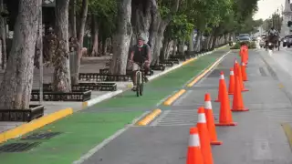 El experto compartió que se trabajó sobre lo que había. Lo que se hizo fue señalizar, hicieron algunas adecuaciones de banquetas y de guarniciones.