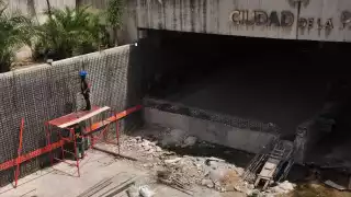 El Paso Deprimido tiene un año y siete meses cerrado luego de las inundaciones, obra de rehabilitación que aún queda pendiente