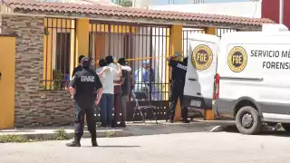 El área fue acordonada con una cinta amarilla por los agentes de la SSP