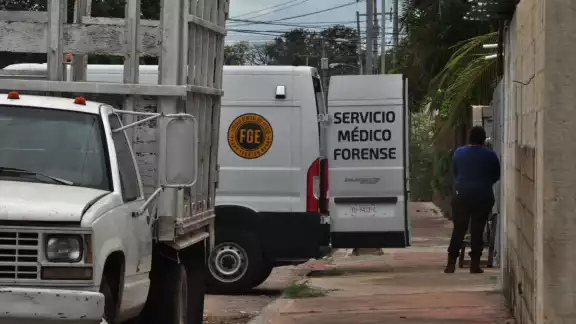 El representante del Ministerio Público dio fe del deceso y personal del Servicio Médico Forense