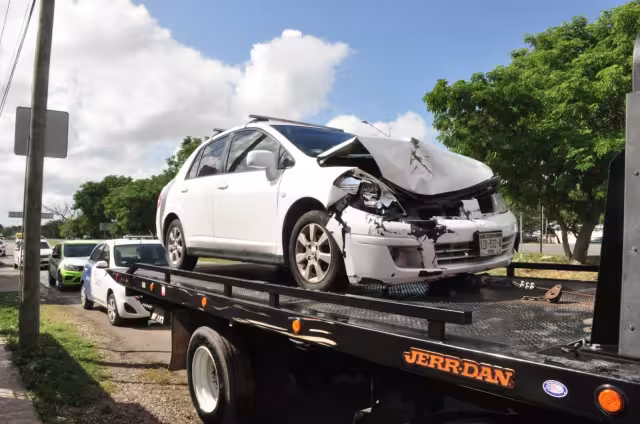 Al lugar acudieron elementos de la Secretaría de Seguridad Pública