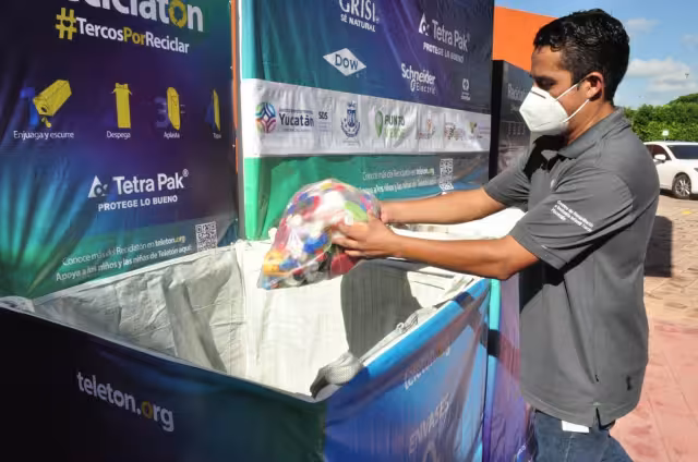 A nivel nacional, el Reciclatón busca reunir 200 toneladas, entre las 23 entidades