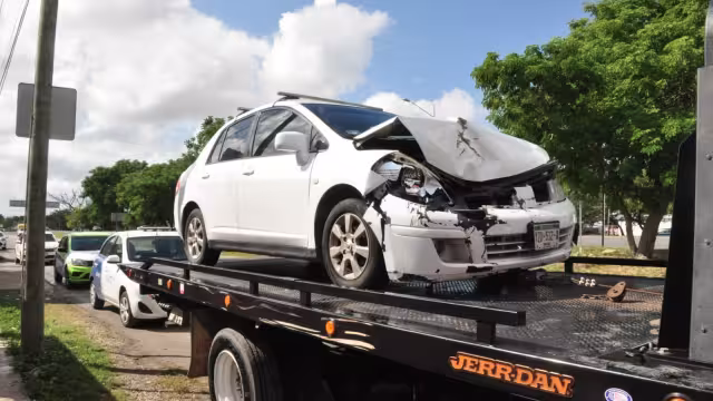 Al lugar acudieron elementos de la Secretaría de Seguridad Pública