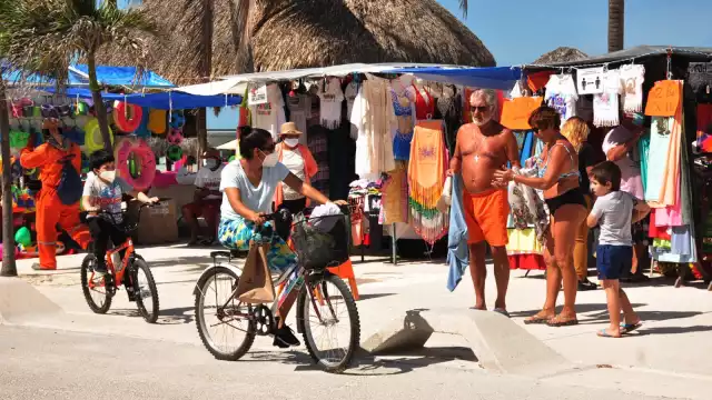 Prestadores de servicios de Progreso reportaron un aforo bajo, en comparación a la semana pasada