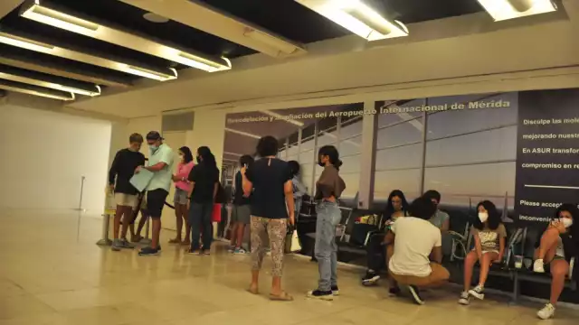 La mayoría de los extranjeros han sido asegurados en el aeropuerto de Mérida “Manuel Crescencio Rejón”, en revisiones de rutina