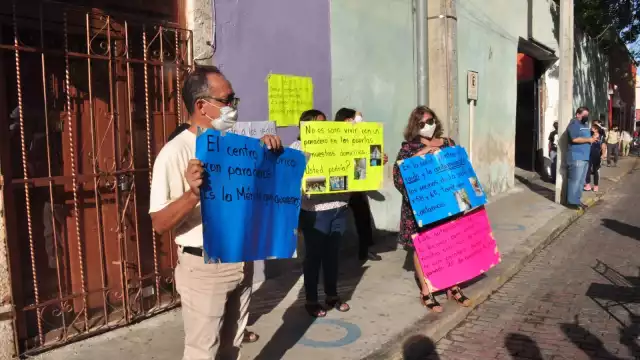 A los vecinos no se les informo que los paraderos serán removidos