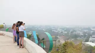 La nube de humo no representa ningún daño a la salud