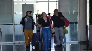 Pese a los festejos patrios, fue regular el traslado en los cuatro vuelos, con registro total de 329 asientos ocupados