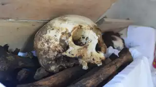 En Día de Muertos se roban huesos de cementerio en Pomuch