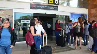 Se registró gran movilidad de pasajeros en el aeropuerto de Campeche