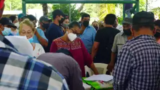 De acuerdo con la autoridad ejidal son 418 ejidatarios que integran el padrón