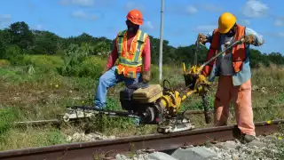 En el tramo de Escárcega-Calkiní se continúa con el transporte, colocación y colado de tubería en la obra de drenaje transversal.