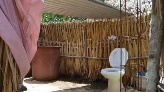 En Pedro A. Santos se edifican 171 baños con biodigestores para el tratamiento de aguas negras