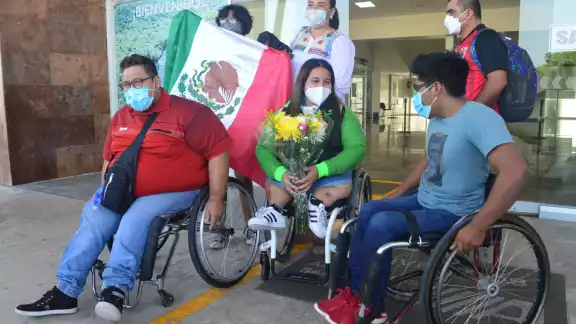 Belem Sánchez representó a Campeche y México en la competencia de lanzamiento de disco en los Juegos Olímpicos de Tokio 2020 Belem Sánchez representó a Campeche y México en la competencia de lanzamiento de disco en los Juegos Olímpicos de Tokio 2020