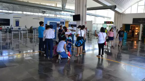 Fueron 367 pasajeros los movilizados este martes en el aeropuerto de Campeche Fueron 367 pasajeros los movilizados este martes en el aeropuerto de Campeche