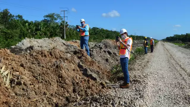 Los lementos hallados básicamente son de unidades habitacionales de las antiguas poblaciones mayas