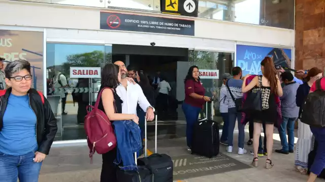 Se registró gran movilidad de pasajeros en el aeropuerto de Campeche