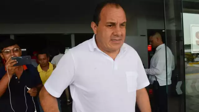Cuauhtémoc Blanco Bravo, gobernador del estado de Morelos, ya se encuentra en Campeche